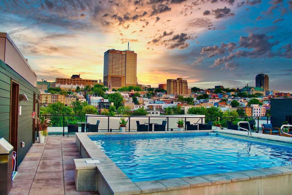 Condo 2 Ch - 500M Vieux-Quebec & Gym Екстер'єр фото