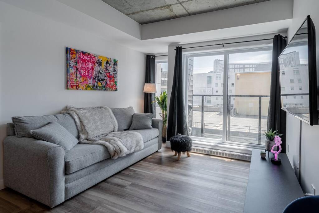 Condo 2 Ch - 500M Vieux-Quebec & Gym Екстер'єр фото