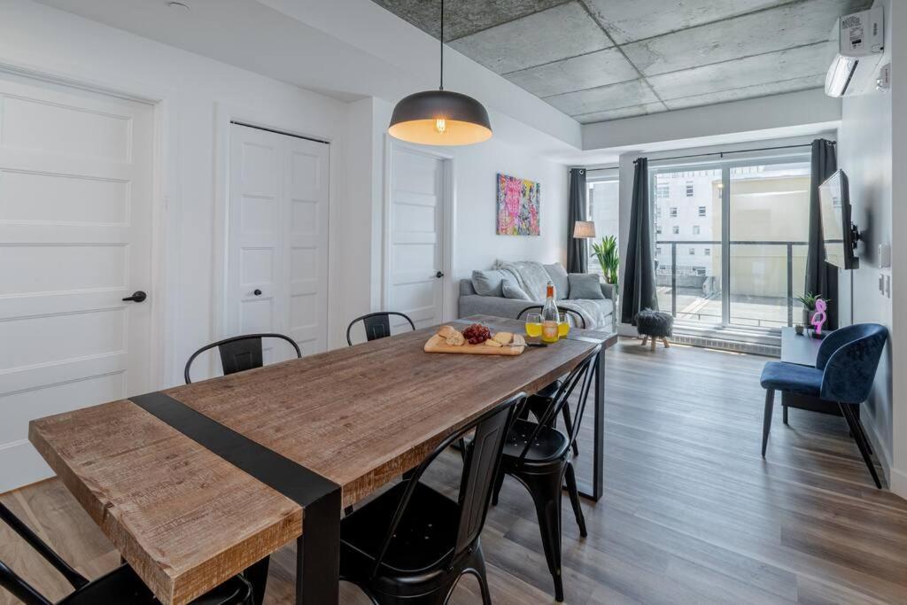 Condo 2 Ch - 500M Vieux-Quebec & Gym Екстер'єр фото