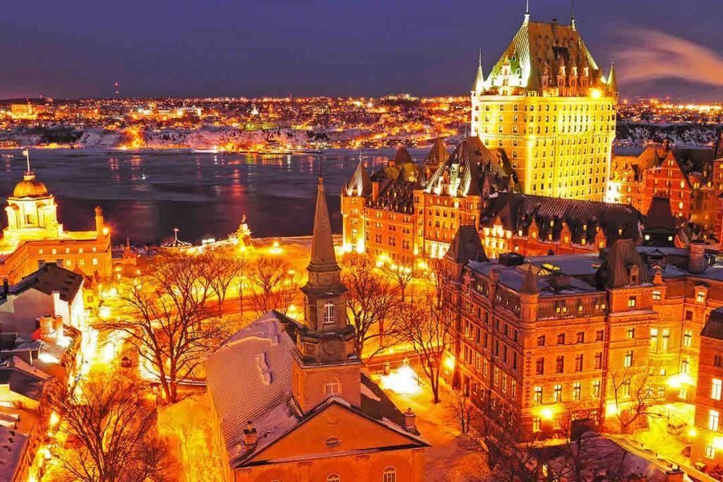 Condo 2 Ch - 500M Vieux-Quebec & Gym Екстер'єр фото